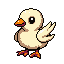 pixel-art mascot: familiar stage
