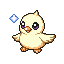pixel-art mascot: sprite stage